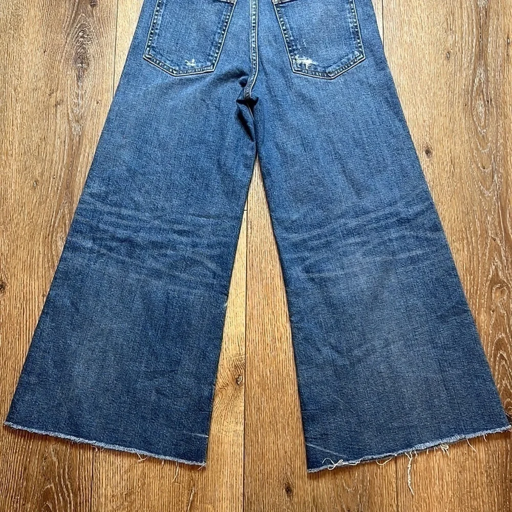 Coût de la Liberté Wide Leg Crop Jeans Size 25